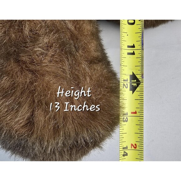 VTG 1987 GUND Classic Brown Plush Bear 21" Large Stuffed Animal Toy Korea Mint - Picture 7 of 10